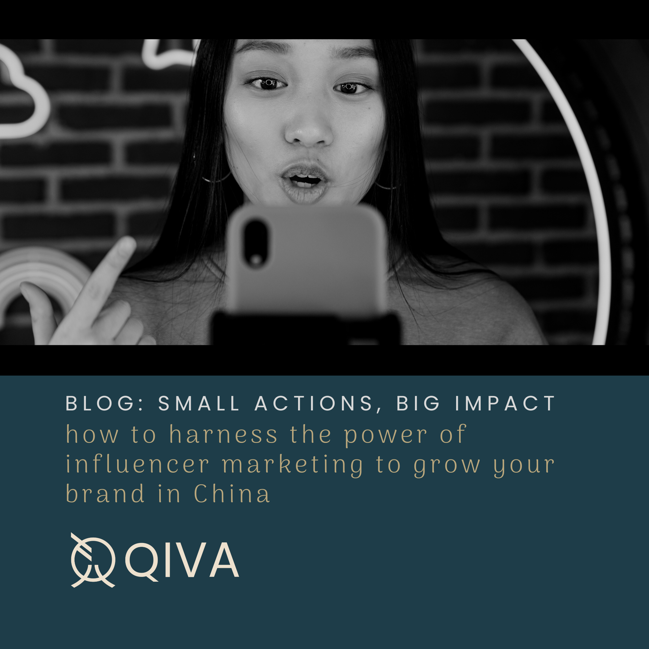 Small actions, big impact - how to harness the power of influencer marketing to grow your brand in China